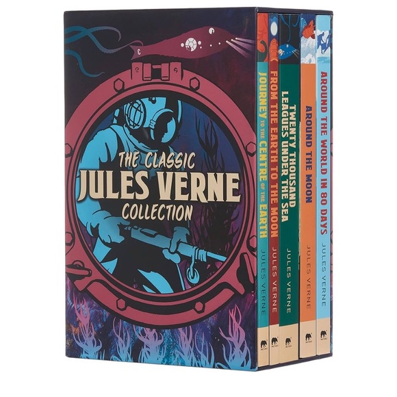 Jules Verne Classic Collection Box Set - Picture 1 of 4